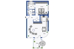 Bezugsfreie, barrierearme und frisch renovierte 2 Zimmer ETW mit Terrasse, Aufzug und TG-Stellplatz. - Etagenwohnung Sankt Augustin | Angebot:26777828