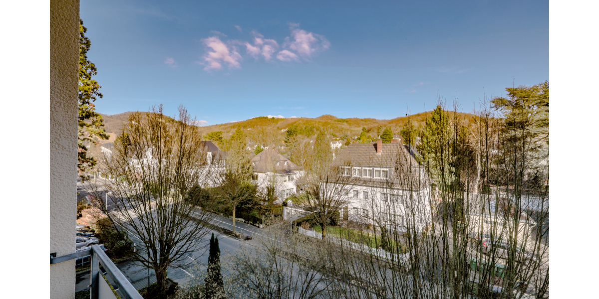 Ausblick Balkon