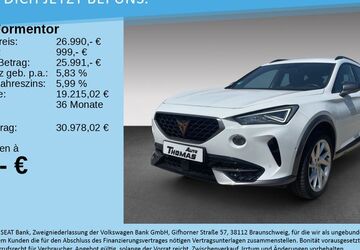 Cupra Formentor 50.450 km 26.990 &euro; Bonn 53227