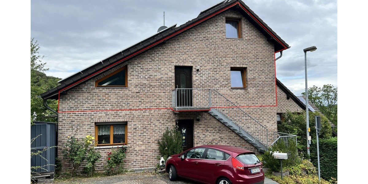 Außenansicht Maisonette Wohnung