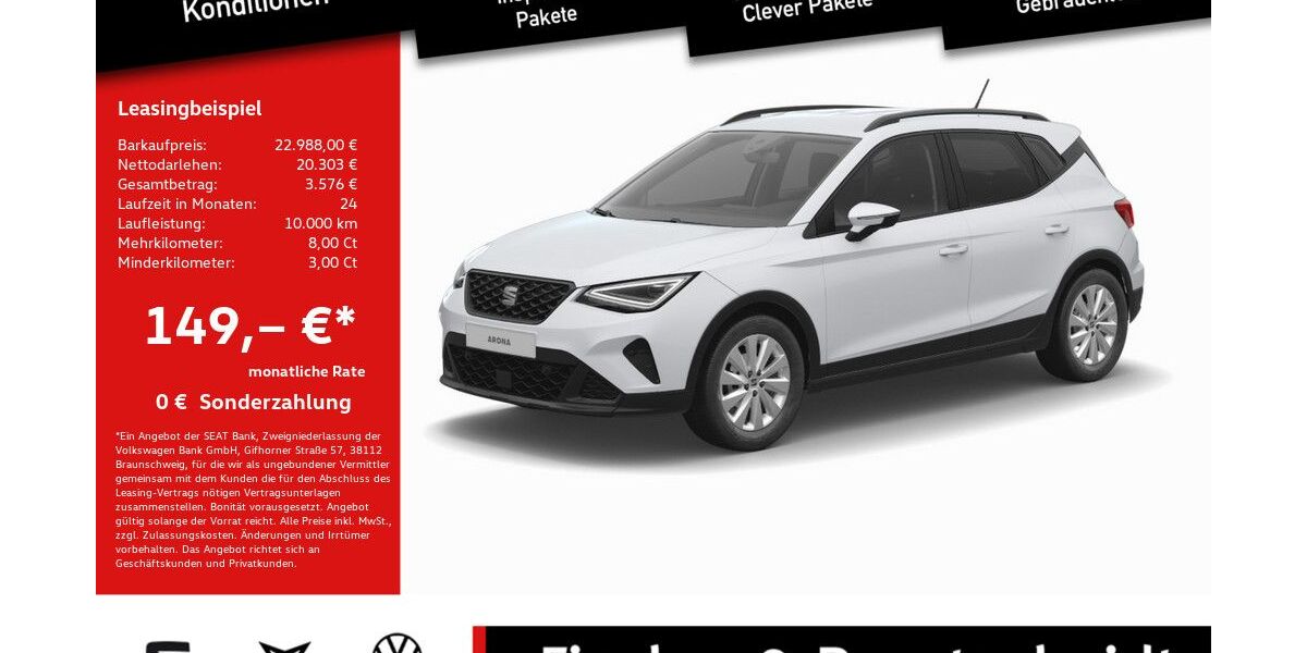 Seat Arona 20.610 km 22.988 &euro; Lohmar 53797