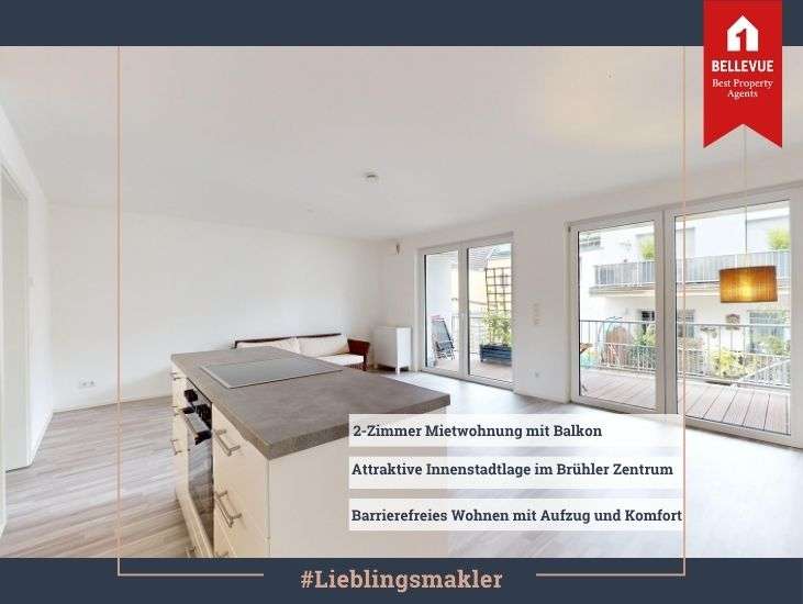 Etagenwohnung Brühl - 2 Zimmer, 67 m&sup2;, 938&euro; | Angebot:27313942