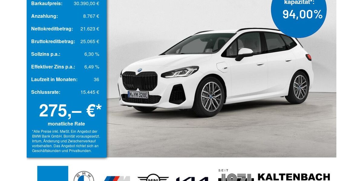 BMW 225 Active Tourer 42.119 km 29.890 &euro; Overath-Vilkerath 51491