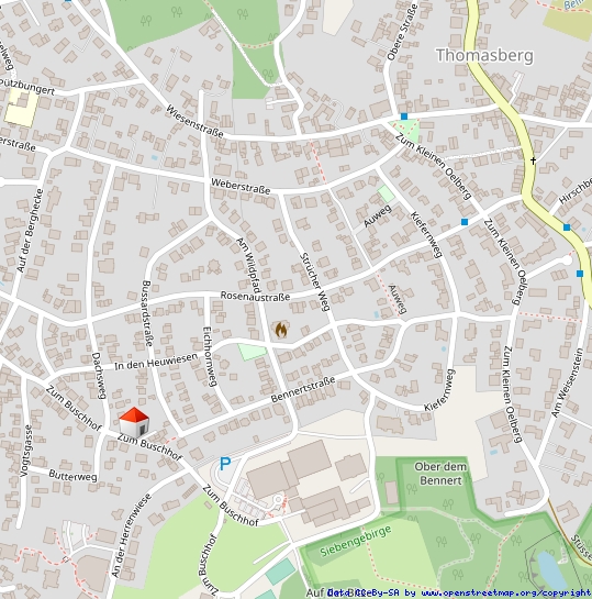 Lageplan mikro